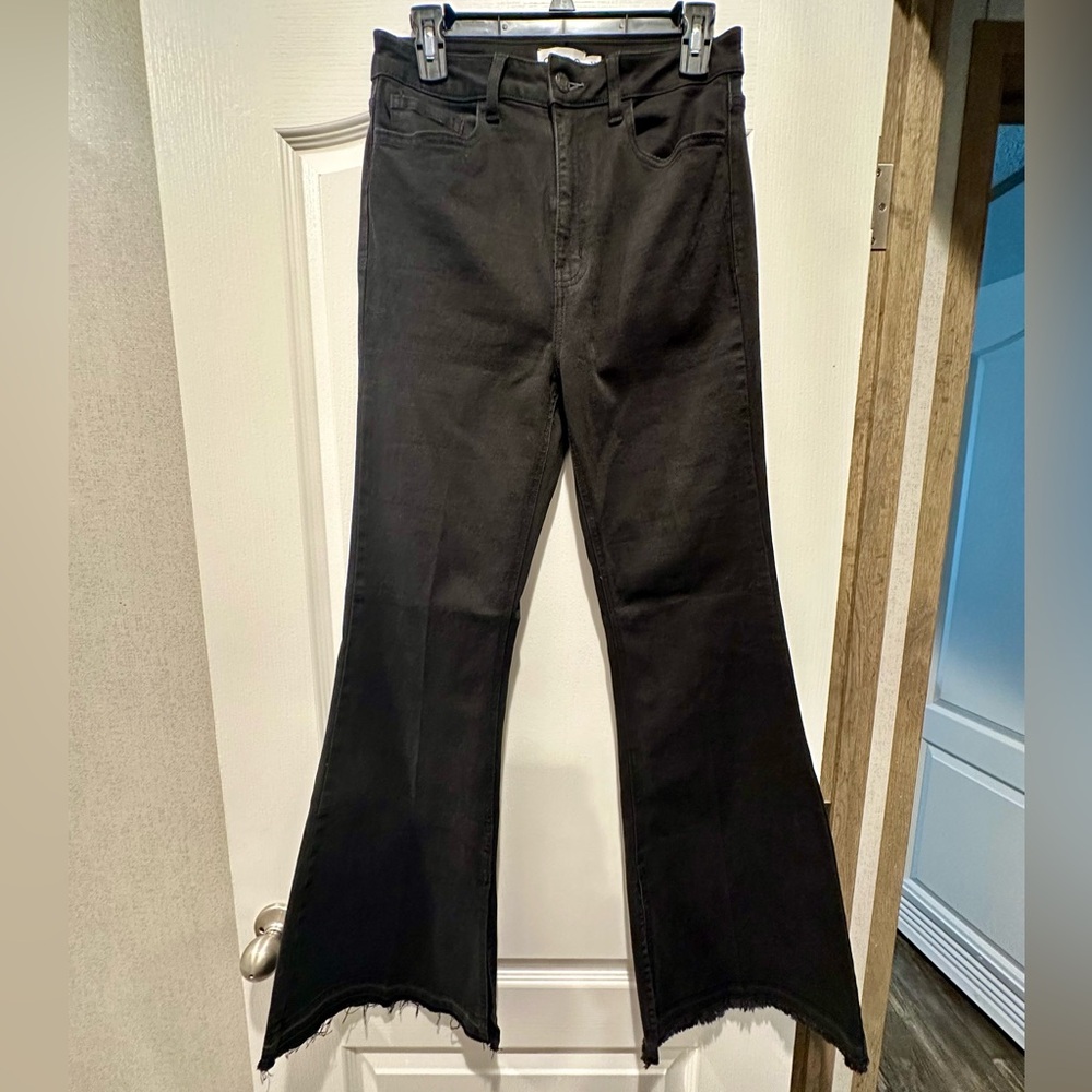 Cello - Black Bell Bottom High Rise Jeans - NWOT! - Picture 3 of 9